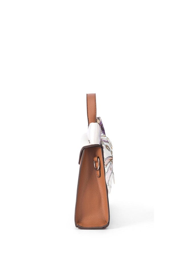 Lino Perros Monroe Silk Tan Sling Bag - Image 3